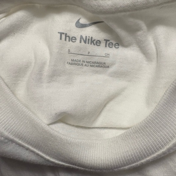 *Nike Men’s White T-Shirt With Prime Logo New With Tags Size Small - Picture 4 of 5